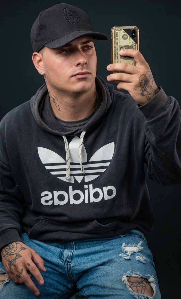 Iván Beccaria, barbero, retrato profesional